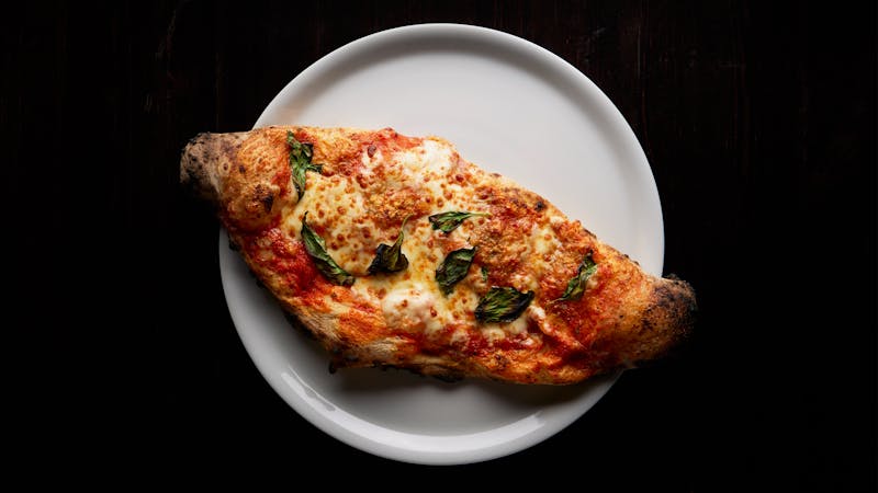Meat Lovers pizza loaded with sausage and bacon